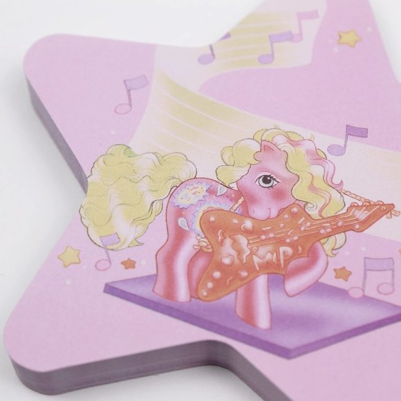 MY LITTLE PONY Retro Star Sticky Note Pad NEW - Picture 3 of 3